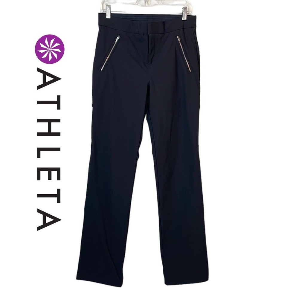Athleta Women's Wander Straight Pant Black Size 8
